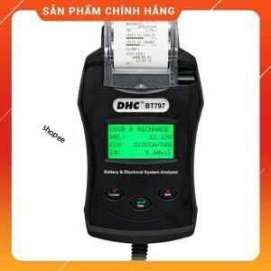 Máy kiểm tra bình ắc qui và in dữ liệu BT797