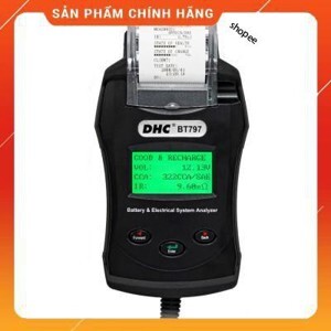 Máy kiểm tra bình ắc qui và in dữ liệu BT797