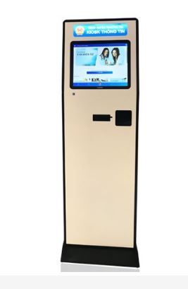 Máy Kiosk tra cứu thông tin ComQ Q-KIOSK 1740 CMT QR