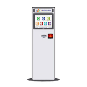 Máy Kiosk tra cứu thông tin ComQ Q-KIOSK 1771CMT QR