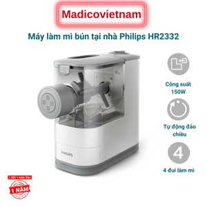 Máy làm bún mì cao cấp Philips Viva Collection HR2332