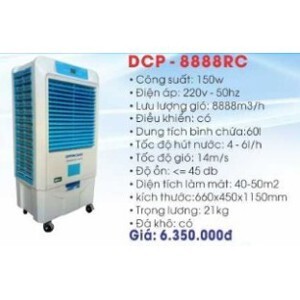 Máy làm mát Daichipro DCP-8888RC - 60L, 150W