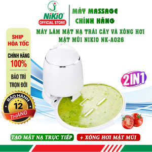 Máy làm mặt nạ trái cây và xông hơi mặt mũi Nikio NK-A026