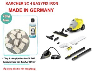 Máy làm sạch bằng hơi nước Karcher SC 4 Easy Fix ion