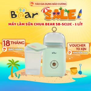 Máy làm sữa chua Bear SB-SC12C, 1L