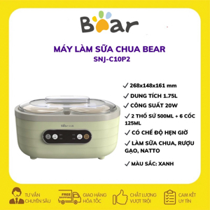 Máy làm sữa chua Bear SNJ-C10P2