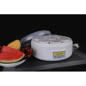 Máy làm sữa chua Chefman 8 cốc nhựa CM-302N