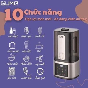 Máy làm sữa hạt 1.65L Gume GMNMM-2201