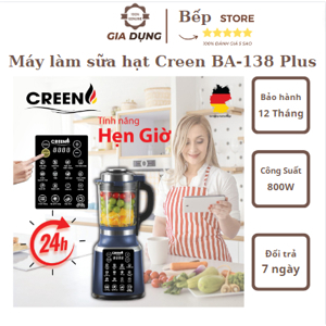 Máy làm sữa hạt đa năng CREEN BA-138