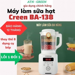 Máy làm sữa hạt đa năng CREEN BA-138