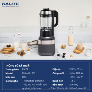 Máy làm sữa hạt Kalite KL950