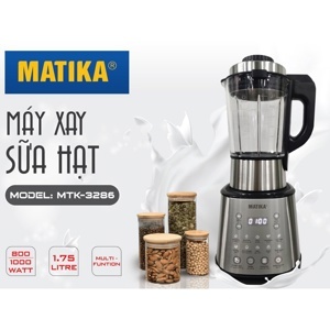 Máy làm sữa hạt Matika MTK-3286