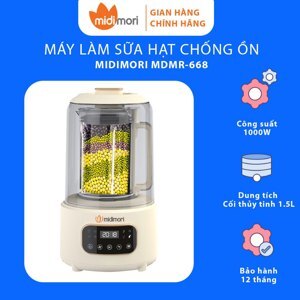 Máy làm sữa hạt Midimori MDMR-668, 1000W