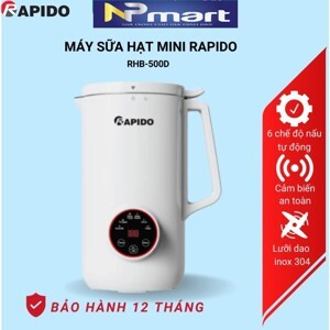 Máy làm sữa hạt Rapido RHB-500D