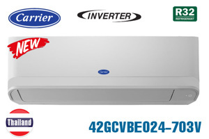 Máy lạnh Carrier Inverter 24000 BTU 1 chiều 38/42GCVBE024 gas R-32