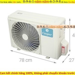 Điều hòa Casper 9000 BTU 1 chiều KC-09FC32 gas R-32