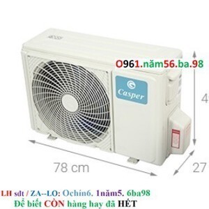 Điều hòa Casper 9000 BTU 1 chiều KC-09FC32 gas R-32