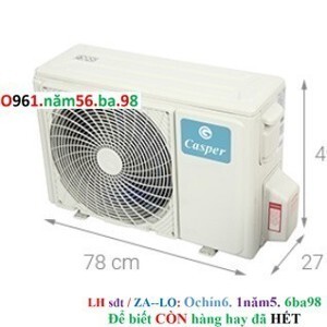 Điều hòa Casper 9000 BTU 1 chiều KC-09FC32 gas R-32