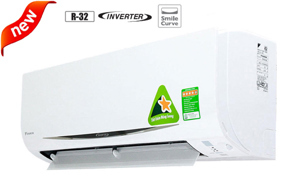 Điều hòa Daikin Inverter 24000 BTU 1 chiều FTKC60QVMV/RKC60QVMV gas R-32