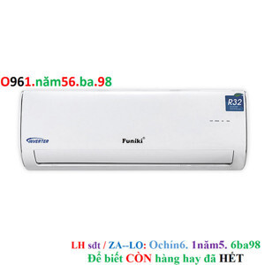 Điều hòa Funiki Inverter 12000 BTU 1 chiều HIC12TMU.ST3 gas R-32