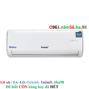 Điều hòa Funiki Inverter 12000 BTU 1 chiều HIC12TMU.ST3 gas R-32