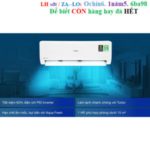 Máy lạnh Inverter Cao cấp AQA-KCRV10WNMA