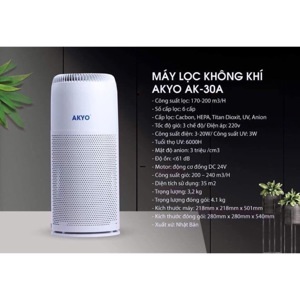 Máy lọc không khí Akyo AK-30A