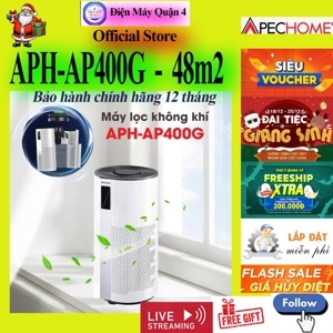 Máy lọc không khí Apechome APH-AP400G