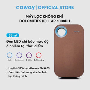 Máy lọc không khí Coway AP1008DH (AP-1008DH) - 38W