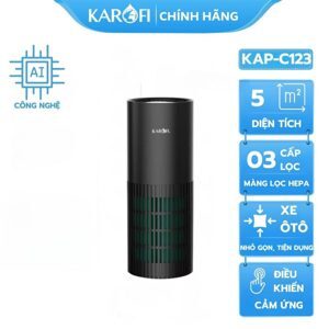 Máy lọc không khí mini Karofi KAP-C123