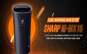 Máy lọc không khí ô tô Sharp IG-MX15
