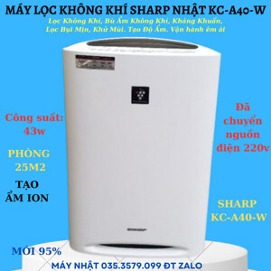 Máy lọc không khí SHARP KC-A40