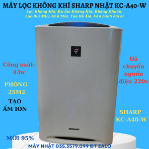 Máy lọc không khí SHARP KC-A40