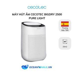 Máy lọc không khí và hút ẩm Cecotec BigDry 2500 PureLight (Màu trắng)