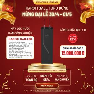 Máy lọc nước bán công nghiệp Karofi KAB-L80