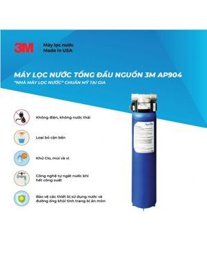 Máy lọc nước đầu nguồn 3M AP904