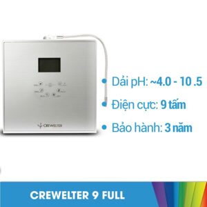 Máy lọc nước điện giải Crewelter 9