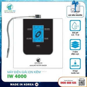 Máy lọc nước điện giải ion kiềm Ionwater IW4000