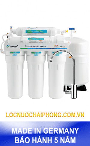 Máy lọc nước Ecosoft 6 cấp lọc RO, Nano