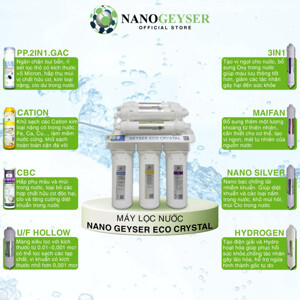 Máy lọc nước Geyser Eco Crystal 8 cấp