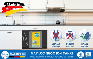 Máy lọc nước ion Canxi BlueFilters Aragonite S