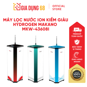 Máy lọc nước ion kiềm 3D mạng Thuỷ Makano MKW-43608I