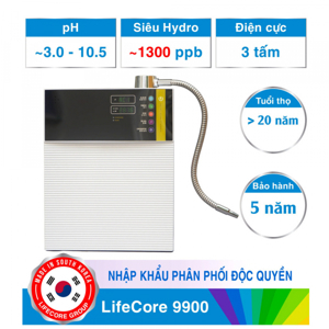 Máy lọc nước ion kiềm LifeCore 9900