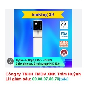 Máy lọc nước Ion kiềm Robot ionKing 39