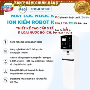 Máy lọc nước Ion kiềm Robot ionKing 511
