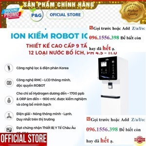 Máy lọc nước Ion kiềm Robot ionKing 912