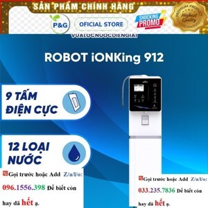 Máy lọc nước Ion kiềm Robot ionKing 912