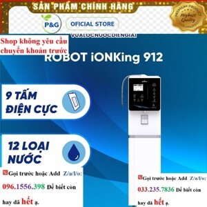 Máy lọc nước Ion kiềm Robot ionKing 912