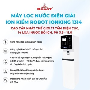 Máy lọc nước Ion kiềm Robot ionKing 1314