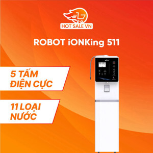 Máy lọc nước Ion kiềm Robot ionKing 511